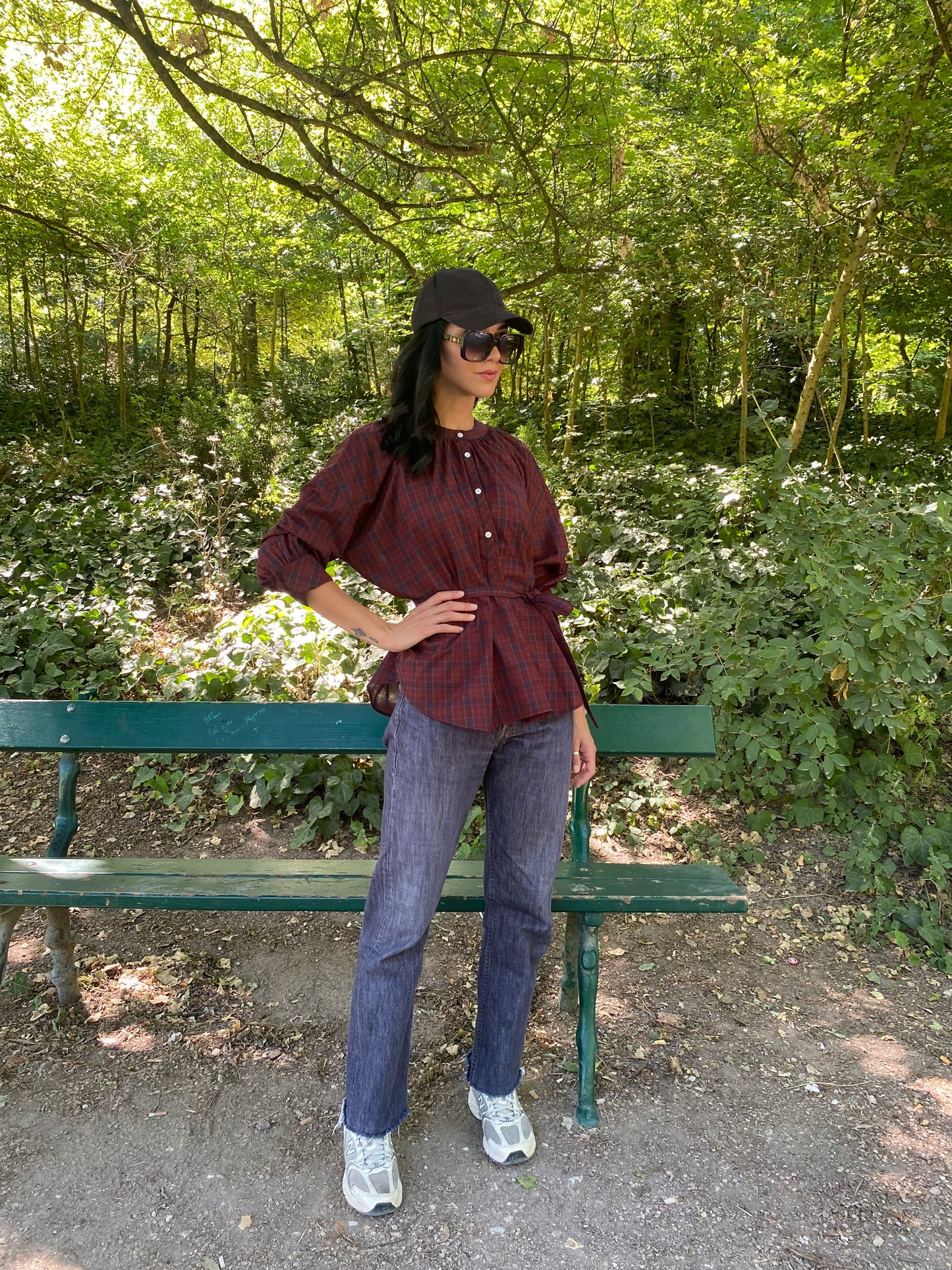 BLOUSE SOPHIE CARREAUX