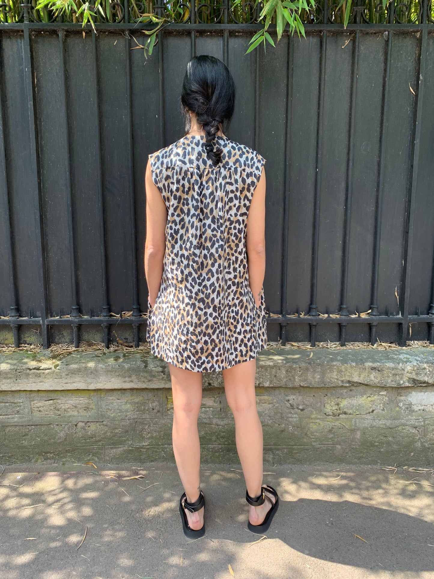 ROBE BETTYNA LEOPARD