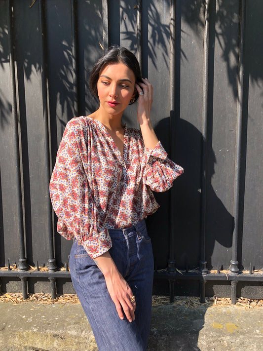 BLOUSE SOPHIE IMPRIMEE BOHEME