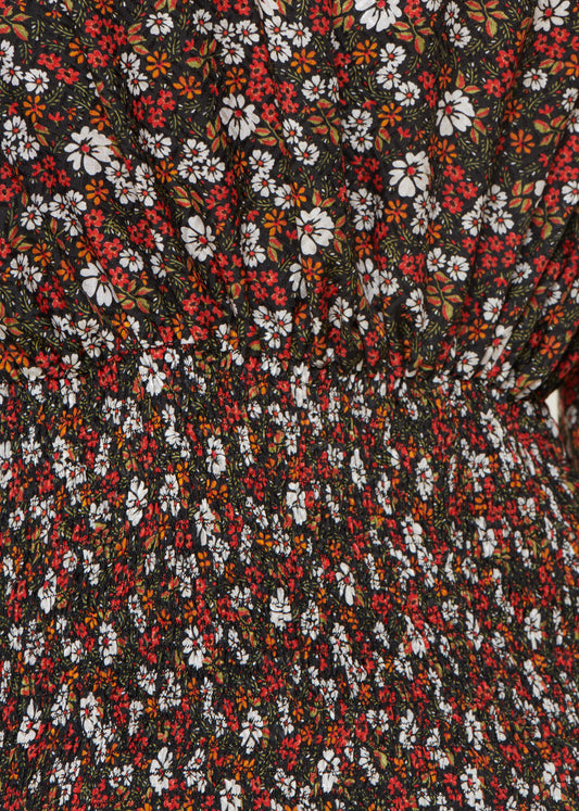 TOP LILA IMPRIMÉ 70's